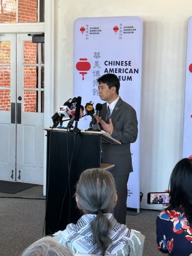 Robin Toma at JUSTICE for Professor Aki Maehara